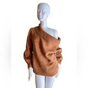 Anthropologie cowl neck sweater, size XL. New without tags NWOT